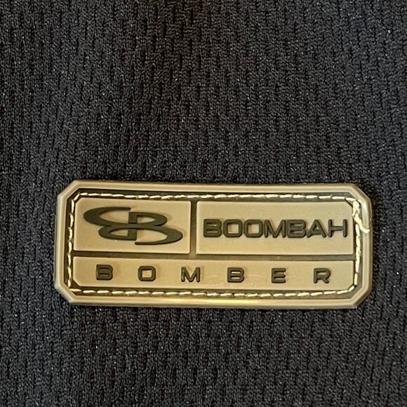 Boombah Bomber Kids Long Sleeve Navy & Gray Shirt - Youth Medium Sport - Picture 5 of 12